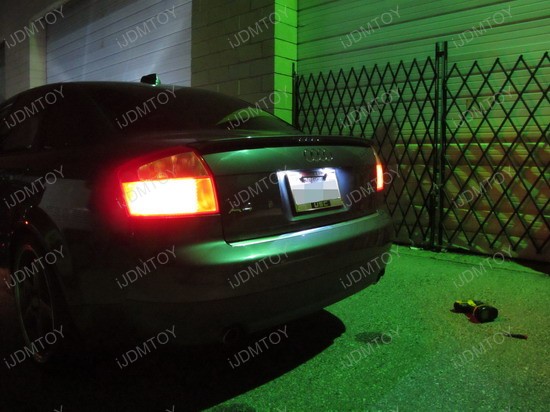 Audi - A4 - LED - License - Plate - Lights - 1 Audi - A4 - LED - License - Plate - Lights - 1